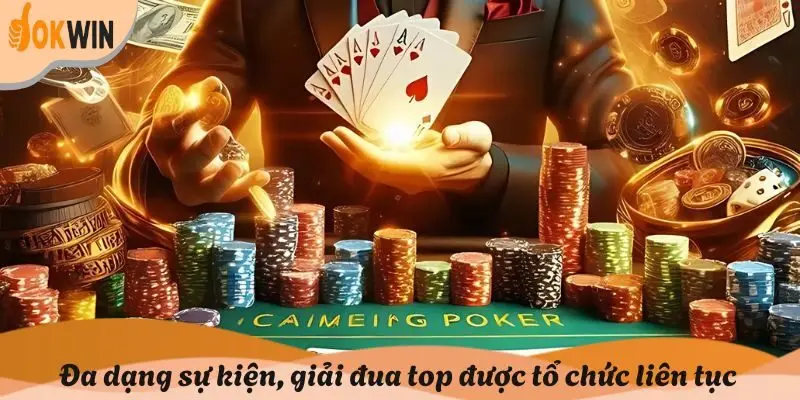 Đa dạng sự kiện, giải đua top được tổ chức liên tục
