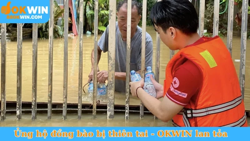 Ủng hộ đồng bào bị thiên tai