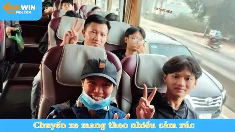 Chuyến xe mang theo nhiều cảm xúc